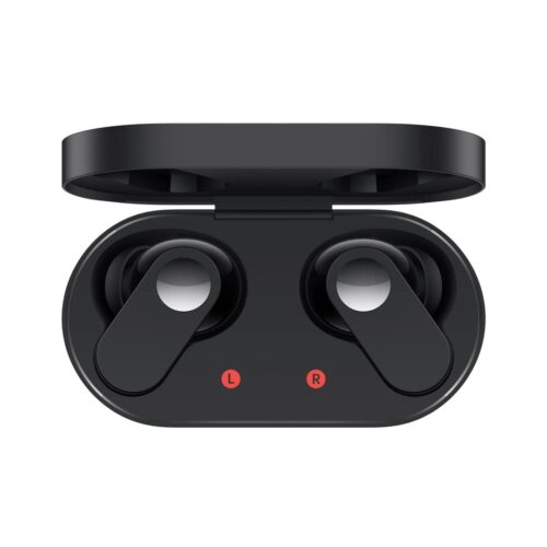 OnePlus Nord Buds True Wireless In-Ear Earbuds with Mic, 12.4mm Titanium Drivers, 30 Hours Playback, 4-Mic AI Noise Cancellation, Fast Charging (Black Slate)
